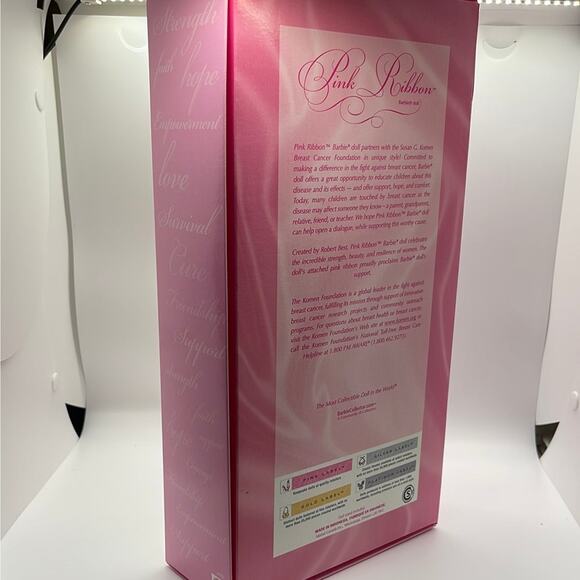 Mattel 2006 Pink Ribbon Breast Cancer Awareness Barbie Susan Komen EJ0932 - Picture 9 of 9